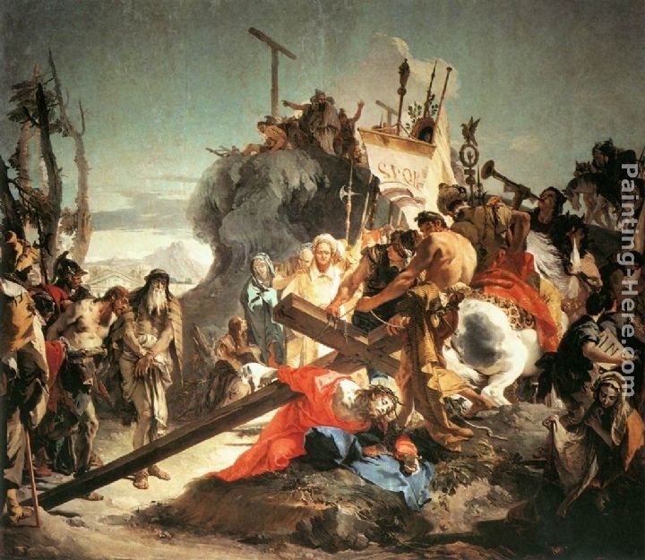 Giovanni Battista Tiepolo Christ Carrying the Cross